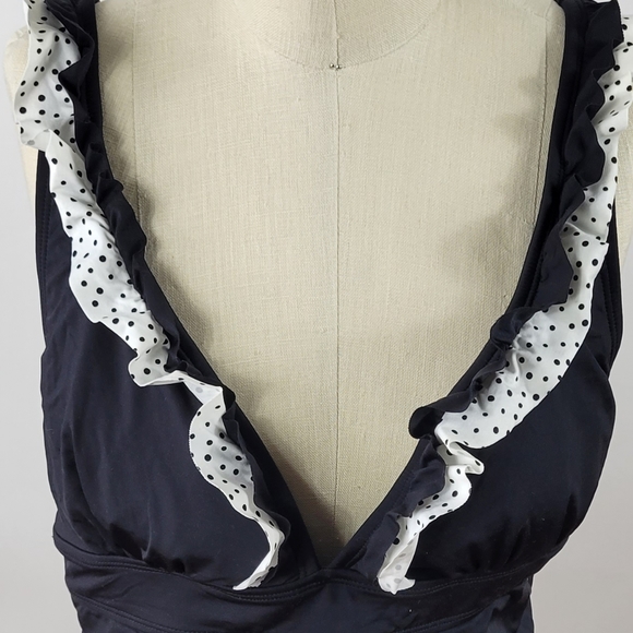 TROPICAL ESCAPE Tankini Size Large - Picture 4 of 5